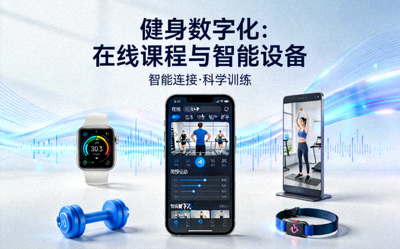 健身数字化，在线课程与智能设备